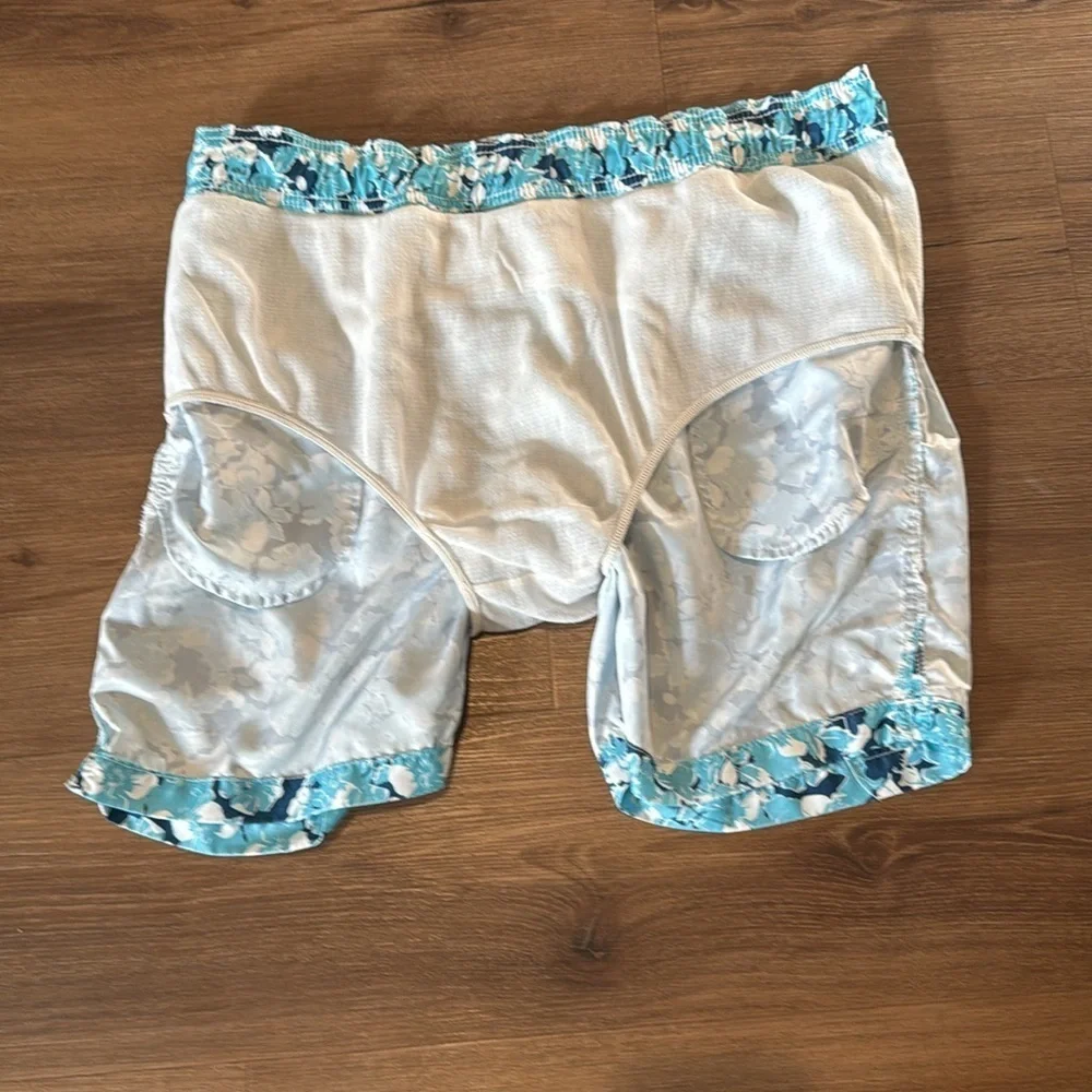 Men's Slate and Stone Swim Trunks. Size L
